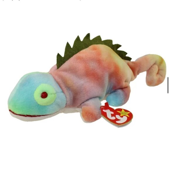 THE BEANIE BABIES COLLECTION -BEANIE ORIGINAL BABY-'IGGY; the Iguana- RARE FIND! - Picture 1 of 1